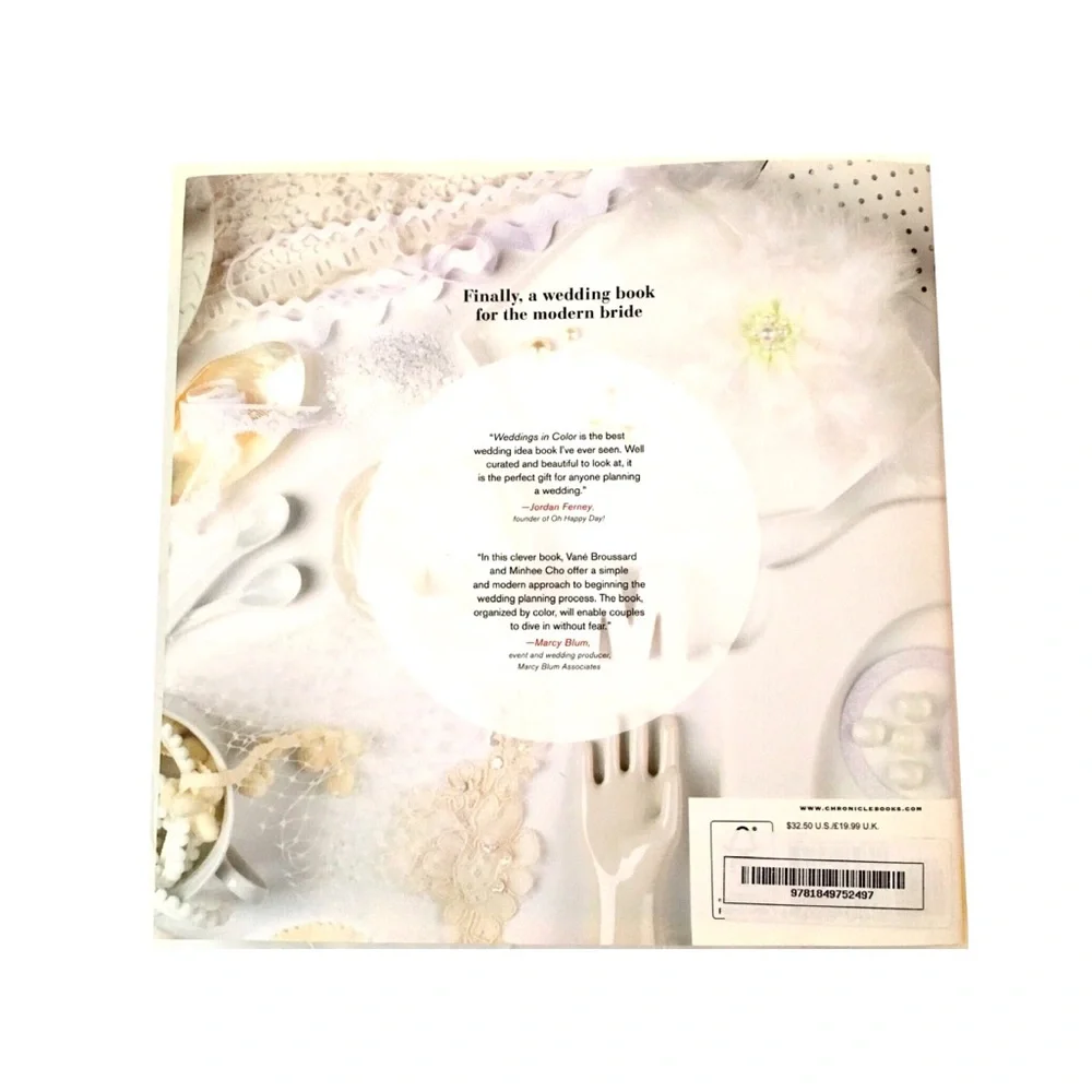 🆕 Weddings in Color Hardback 500 Ideas for a Modern Wedding
